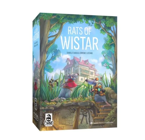 Rats of Wistar társasjáték, angol nyelvű