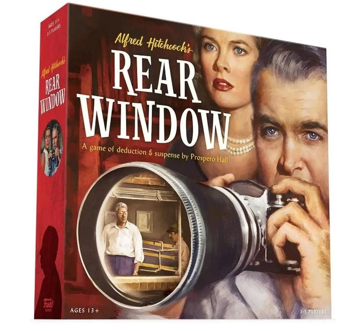 Rear Window társasjáték, angol nyelvű