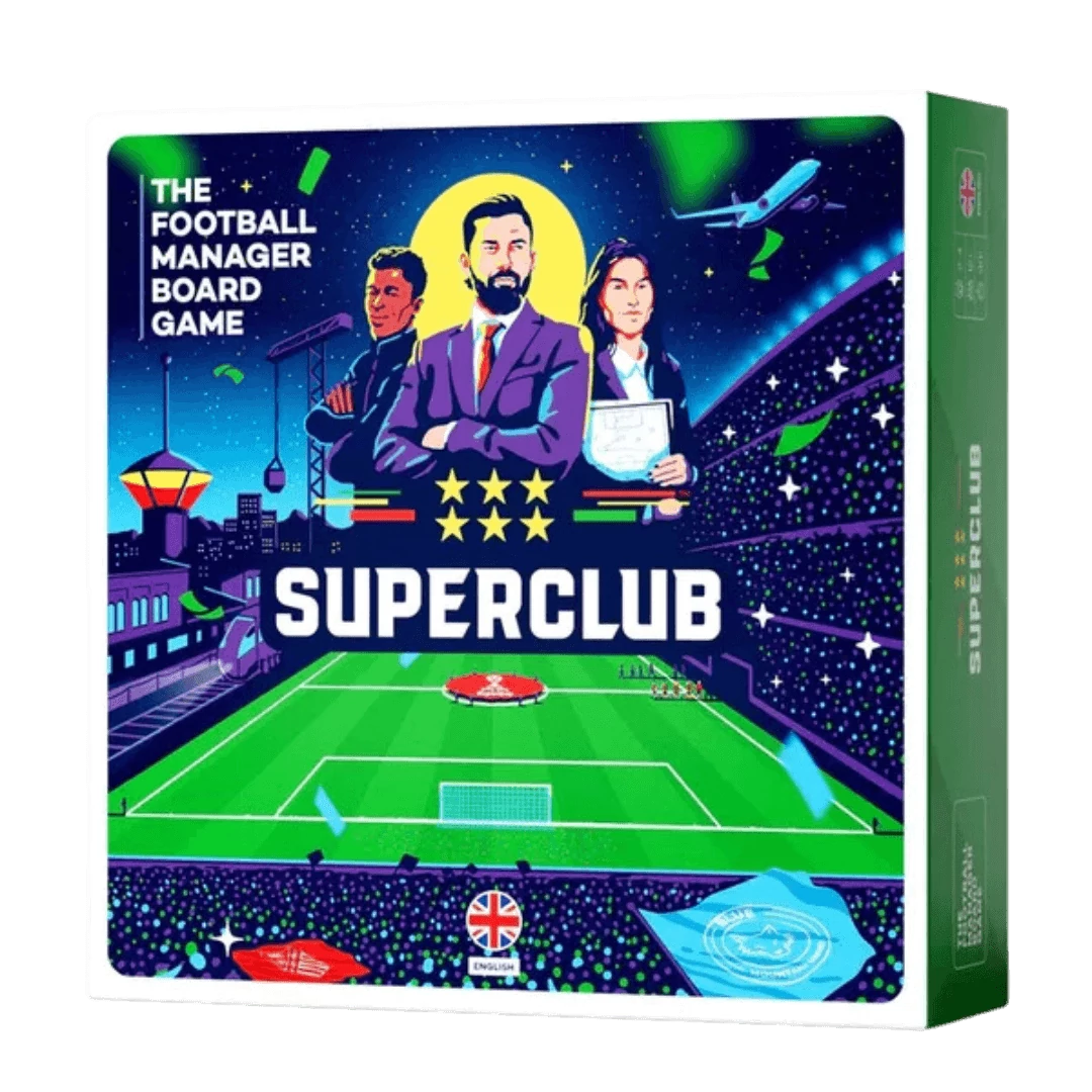 Superclub társasjáték, angol nyelvű