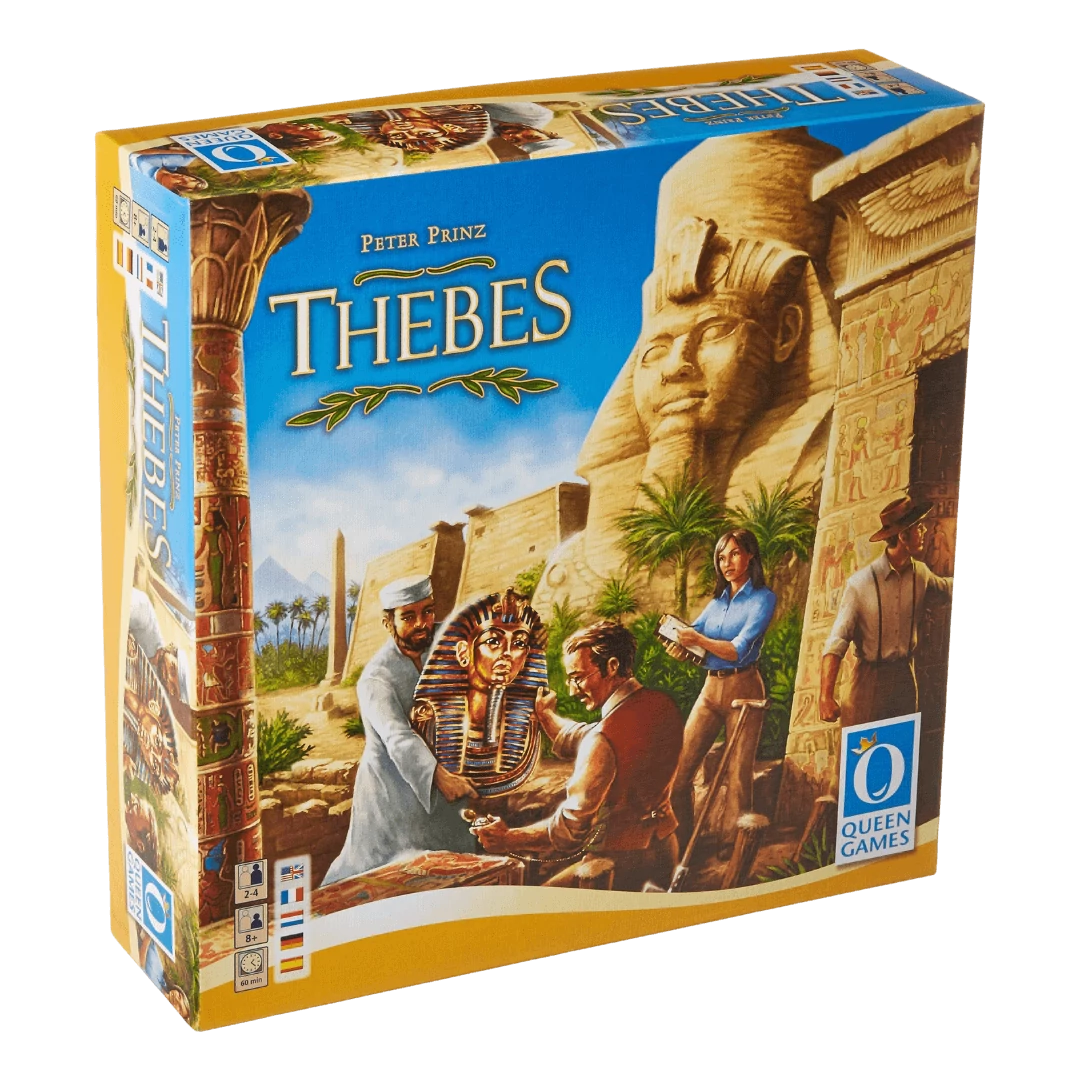 Thebes társasjáték, angol nyelvű