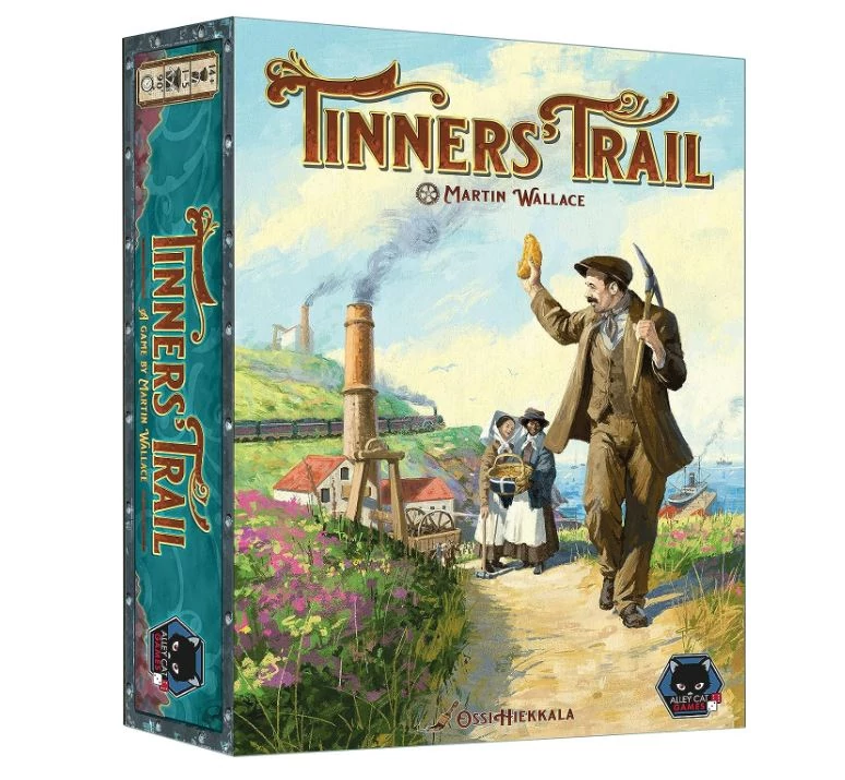 Tinners Trail társasjáték, angol nyelvű