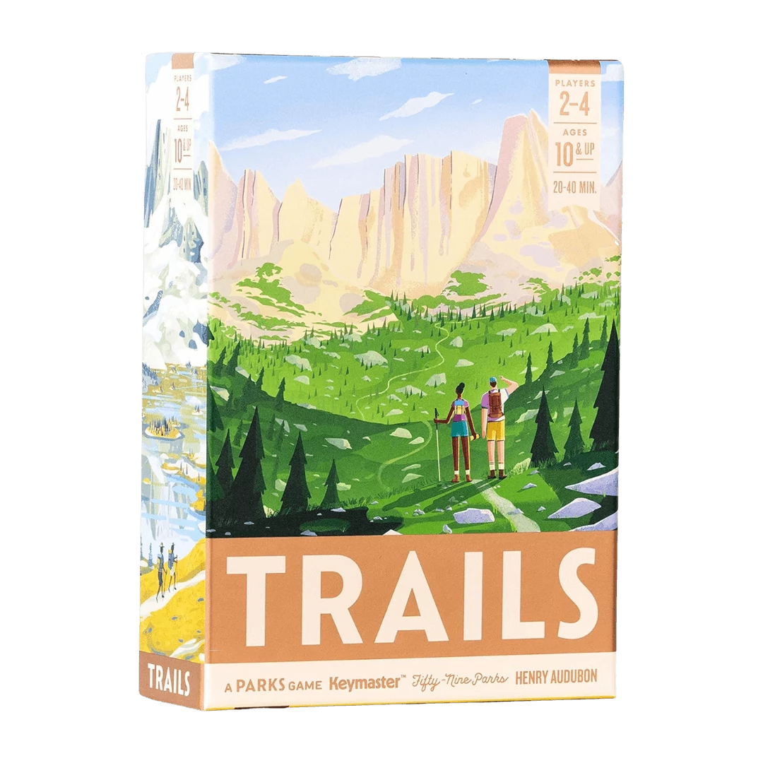 Trails társasjáték, angol nyelvű