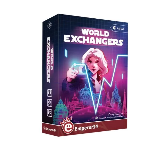World Exchangers társasjáték, angol nyelvű