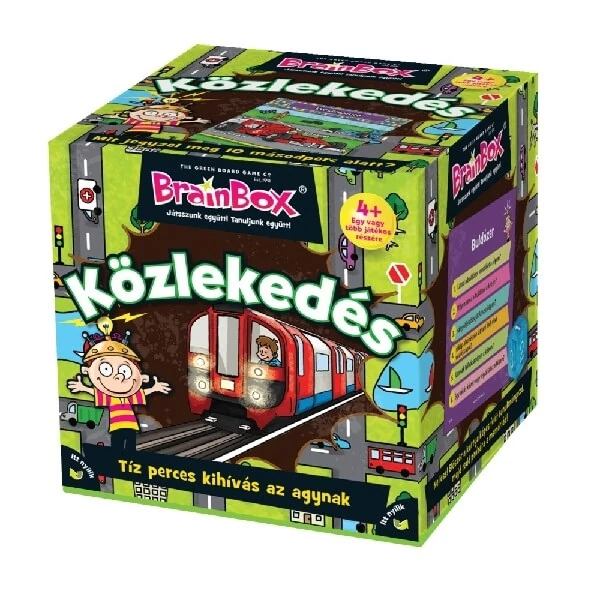 Brainbox közlekedés társasjáték