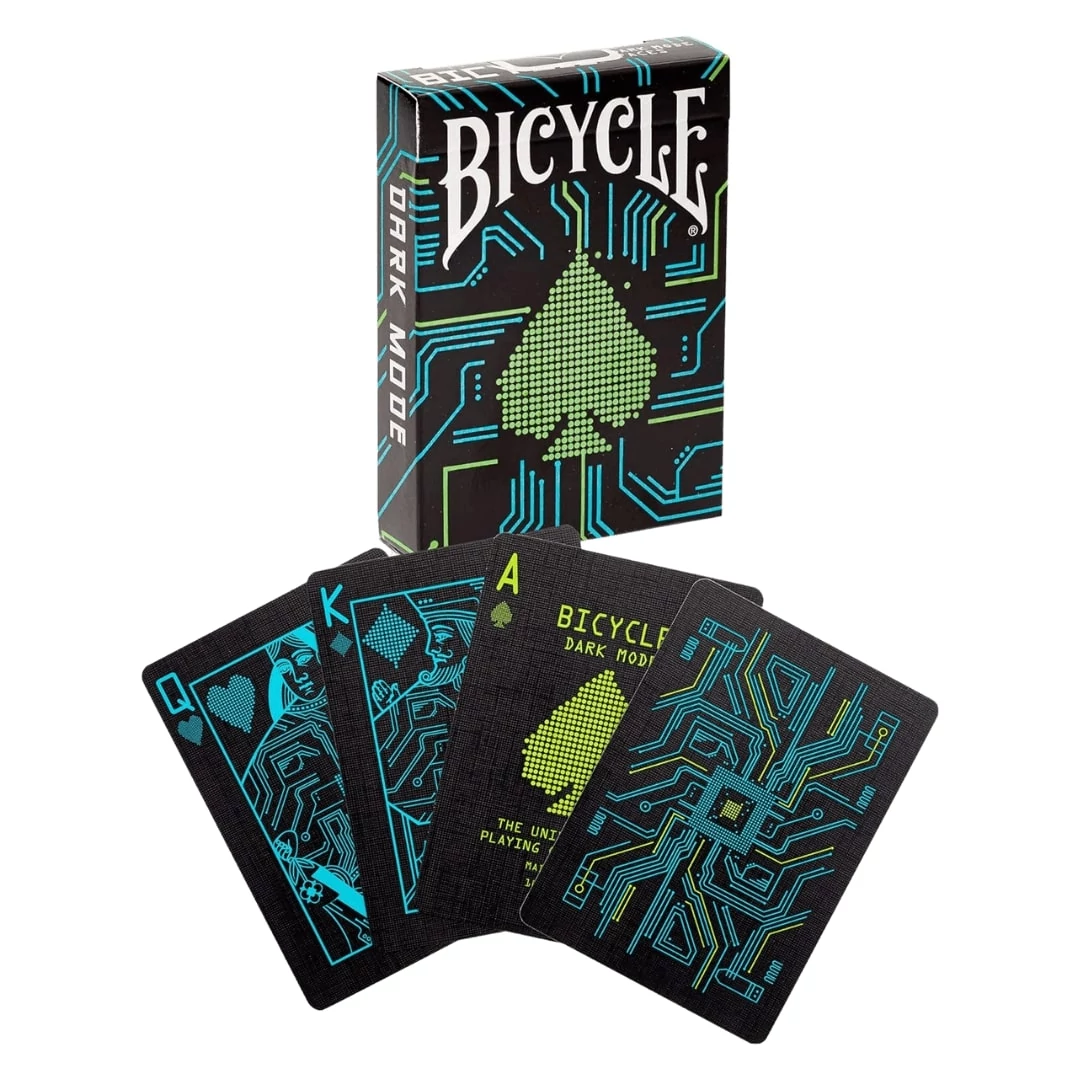 Bicycle - Dark Mode francia kártya
