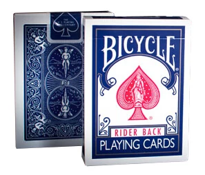 Bicycle 807 Tuck Rider Back Standard Index kártya