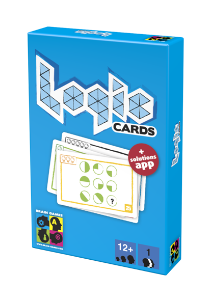Brain Games Logic cards logikai kártya, kék