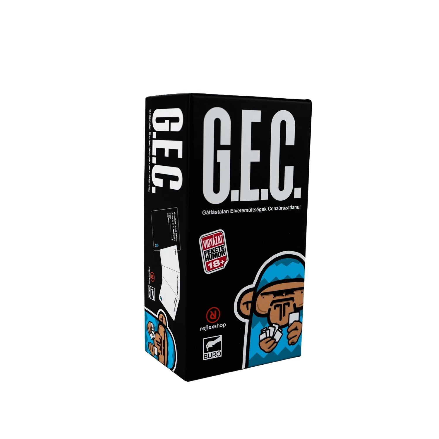G.E.C. - Gátlástalan Elvetemültségek Cenzúrázatlanul társasjáték