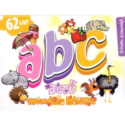 ABC betű memóriakártya