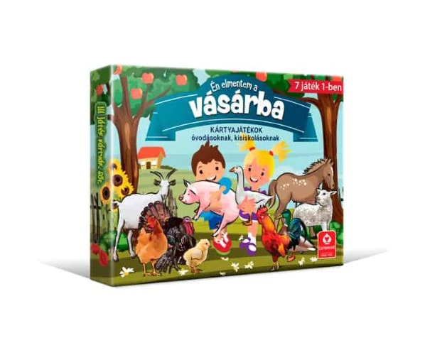Én elmentem a vásárba... - kártyajáték gyüjtemény óvodásoknak és kisiskolásoknak