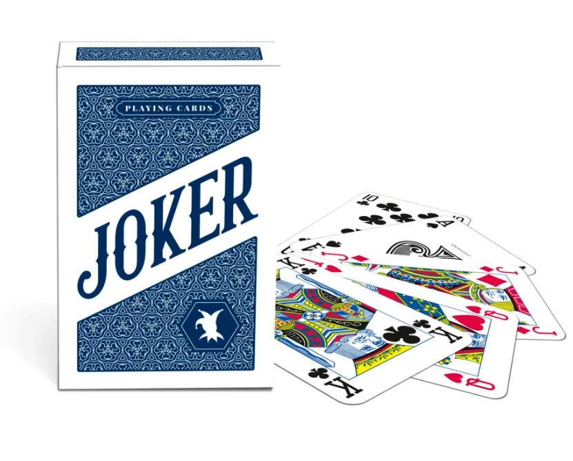 Joker szimpla römi kék hátlappal