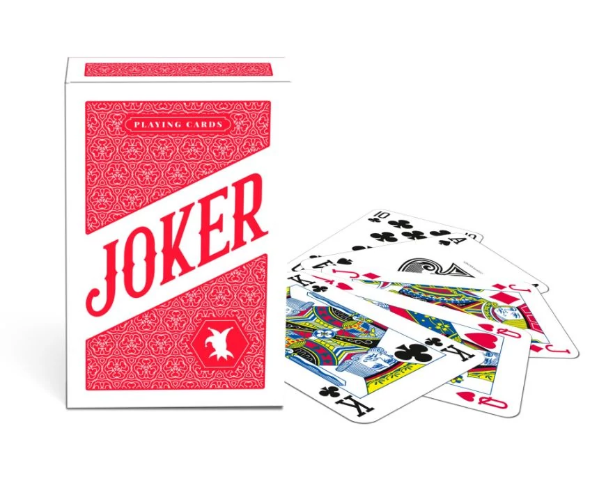 Joker szimpla römi piros hátlappal