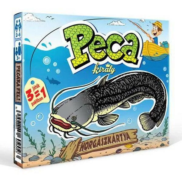 Peca király 3 az 1-ben kártyajáték (Cartaco)