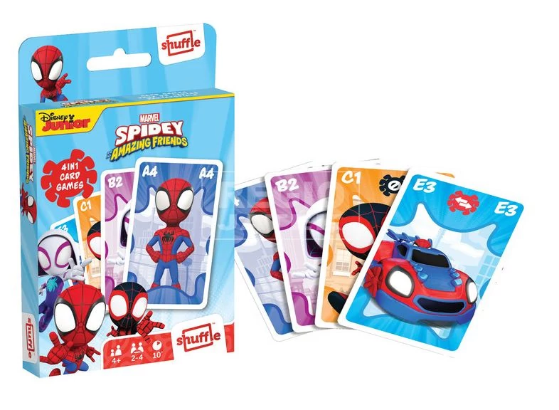 SPIDEY - 4 az 1-ben játékkártya