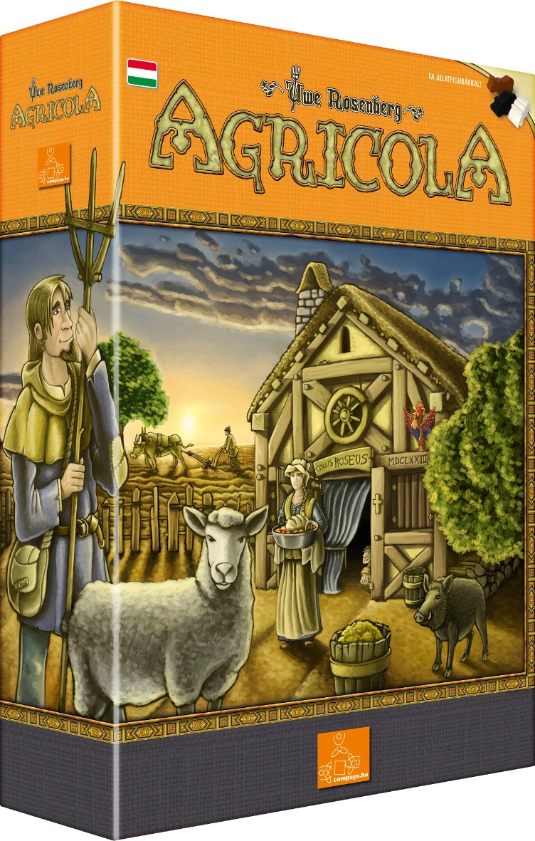ComPaYa Agricola társasjáték új kiadás