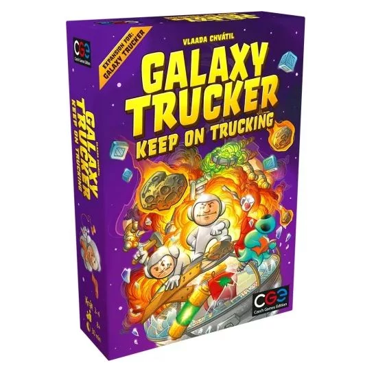 Galaxy Trucker Keep on Trucking angol nyelvű társasjáték kiegészítő