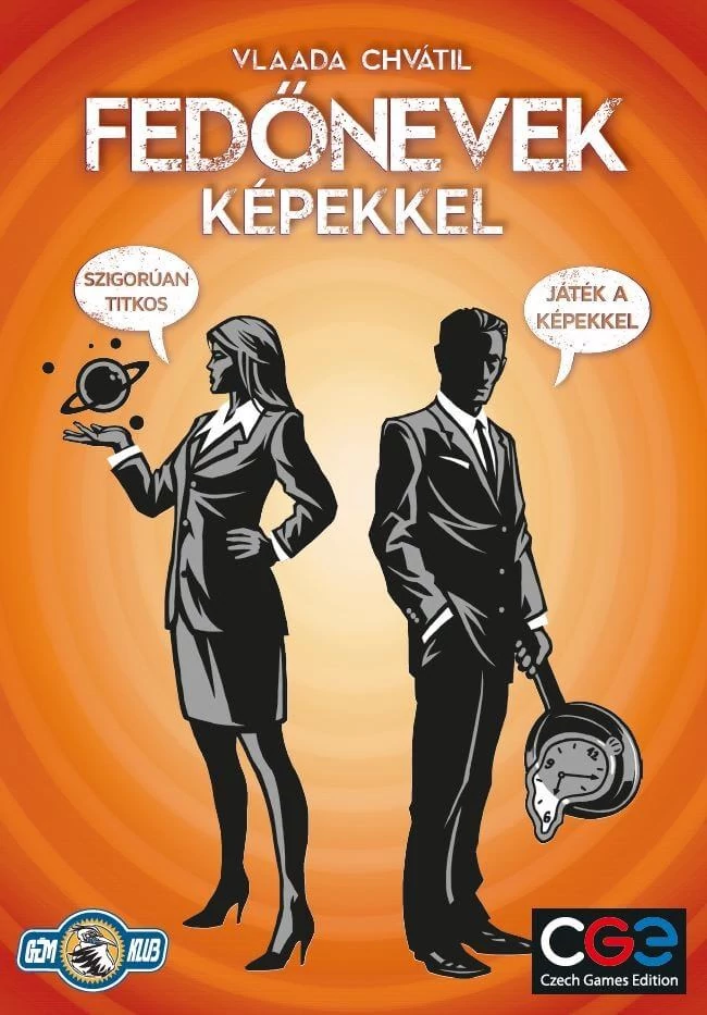 Fedőnevek képekkel társasjáték