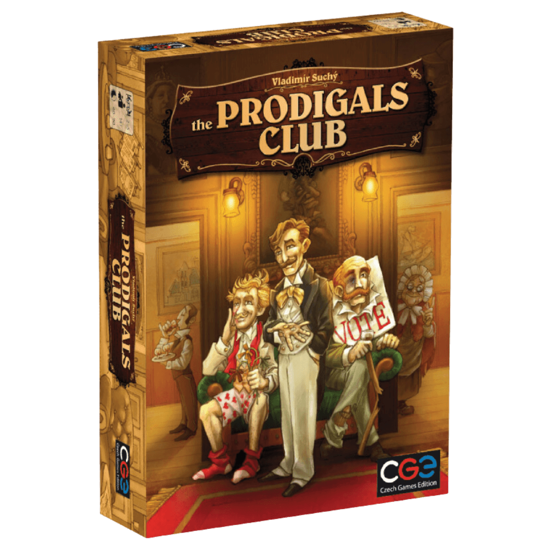 The Prodigals Club társasjáték, angol nyelvű