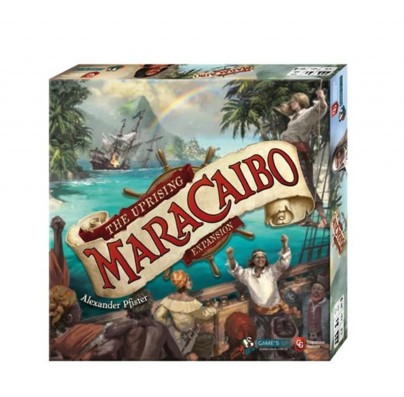 Maracaibo: The Uprising társasjáték kiegészítő, angol nyelvű