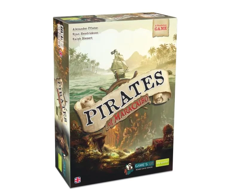 Pirates of Maracaibo társasjáték, angol nyelvű