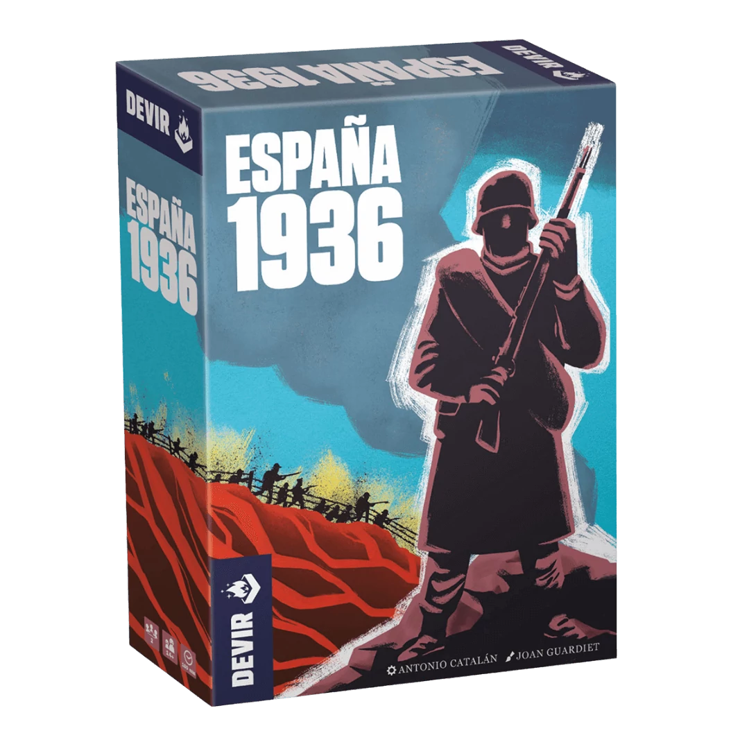 Espana 1936 társasjáték, angol nyelvű