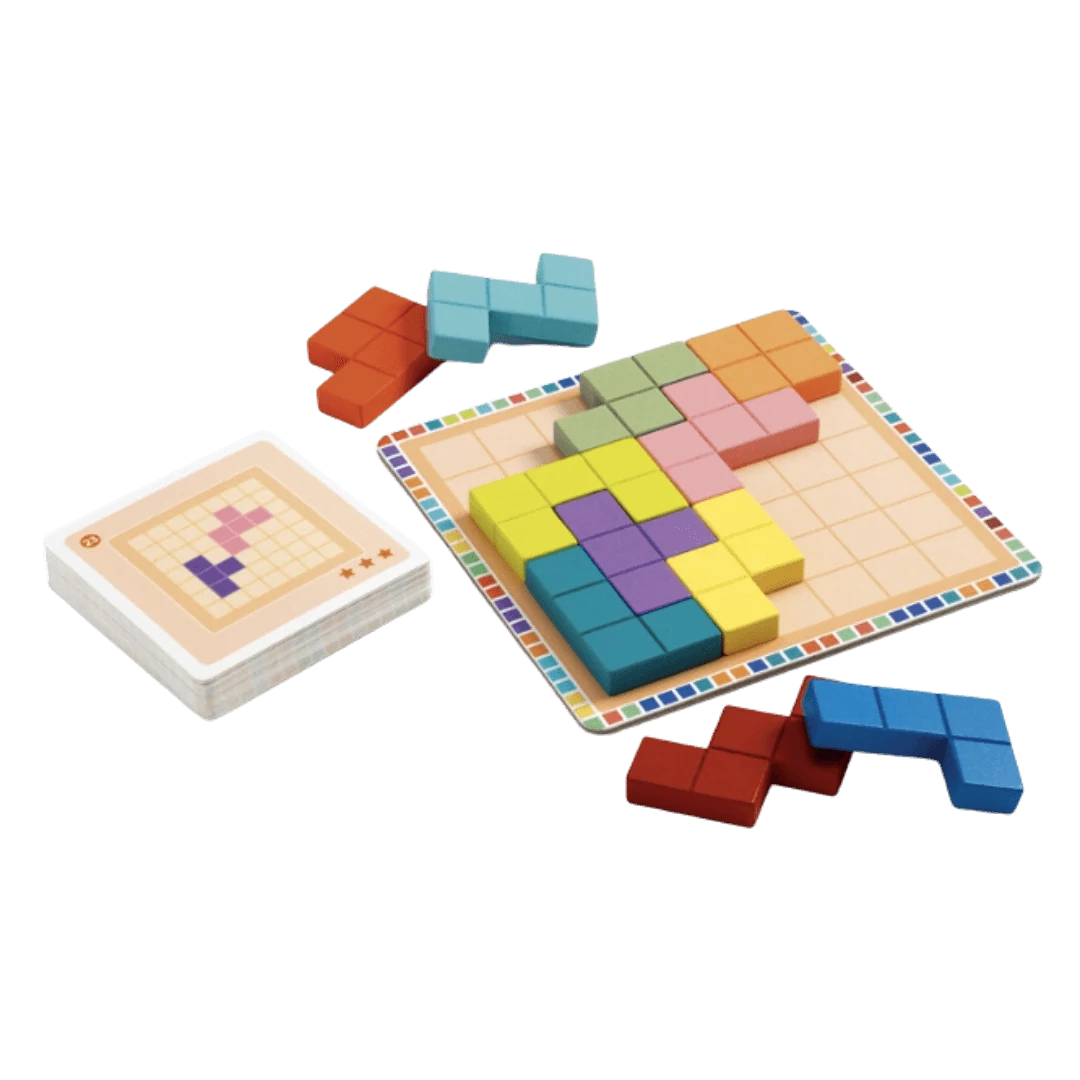 Djeco - Tetris négyzetkirakó