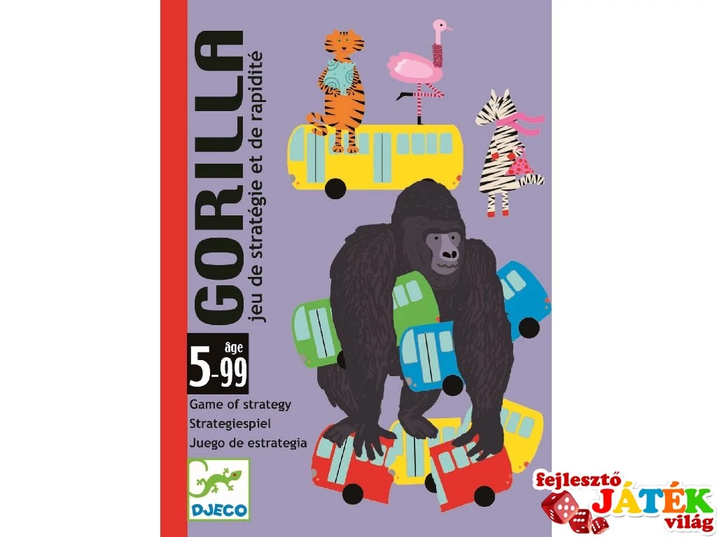 Djeco - Gorilla kártyajáték