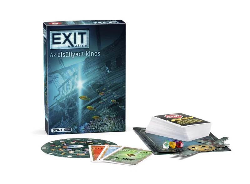 Exit 8. Az elsüllyedt kincs szabaduló társasjáték