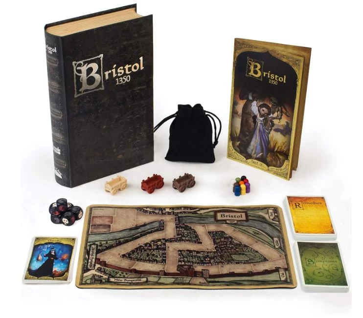 Bristol 1350 Reprint társasjáték, angol nyelvű