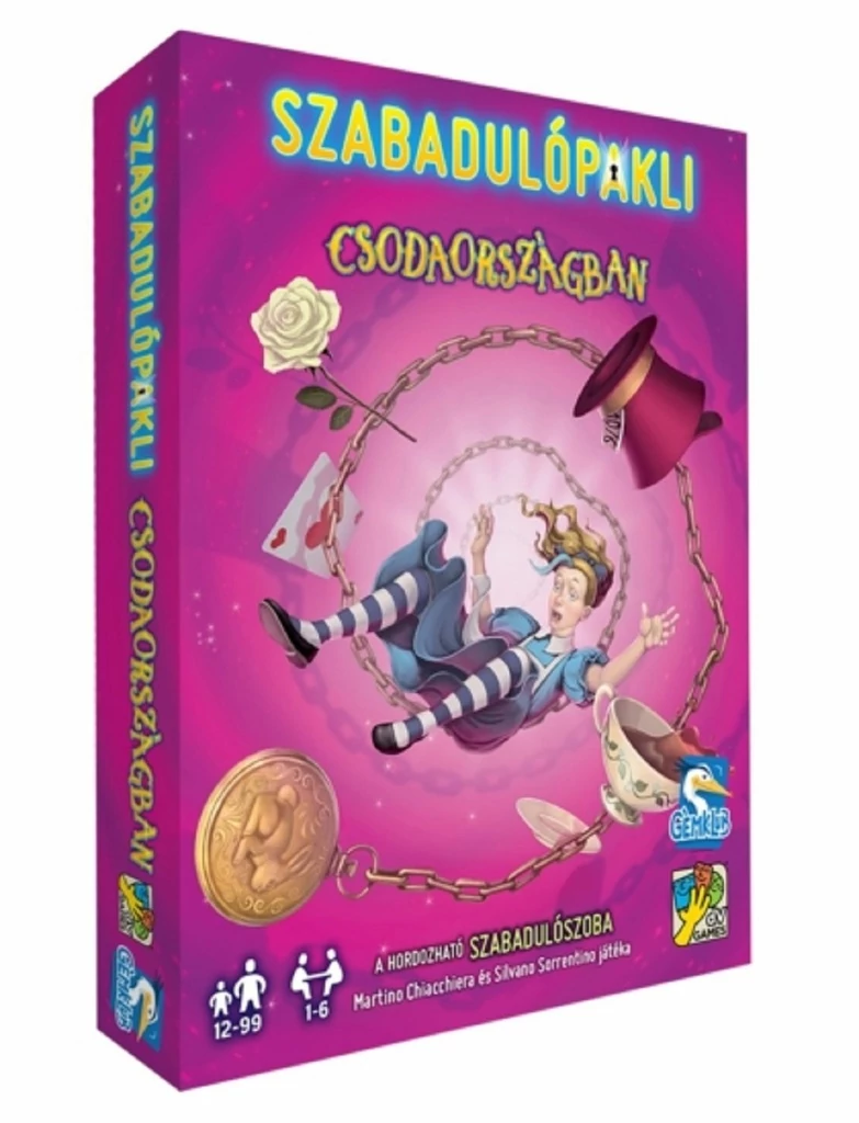Szabadulópakli: Csodaországban társasjáték