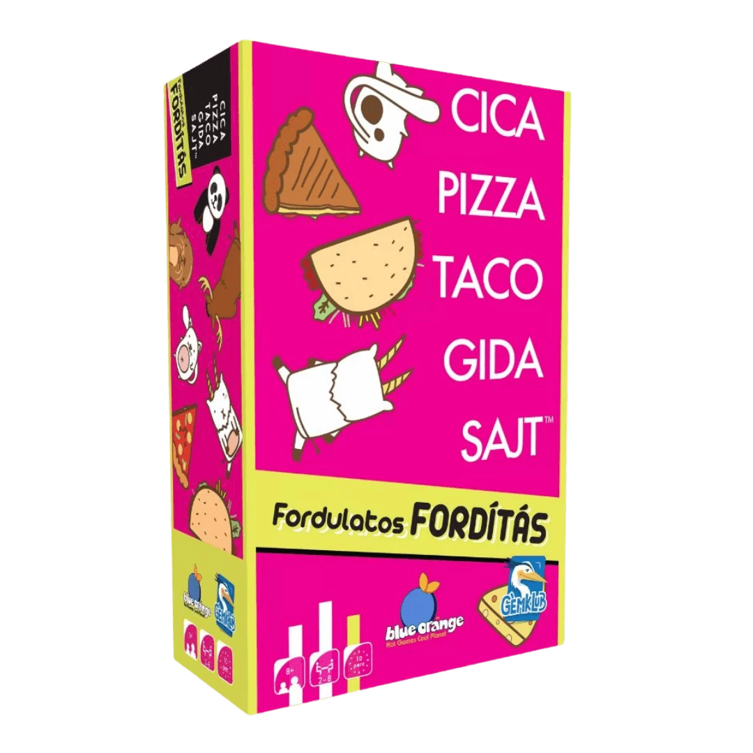 Cica, pizza, taco, gida, sajt – Fordulatos fordítás