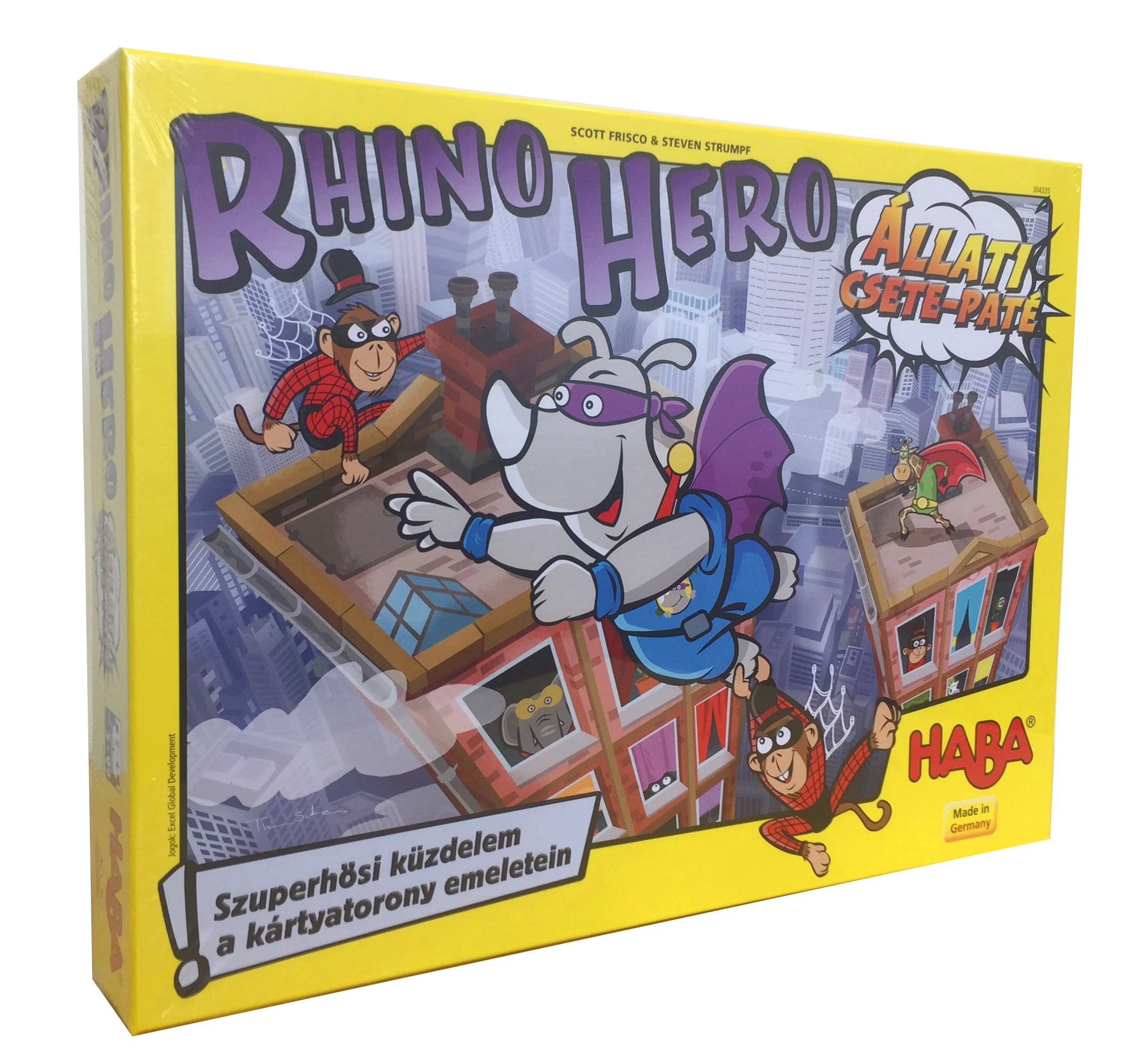 Rhino Hero - Állati csete-paté társasjáték