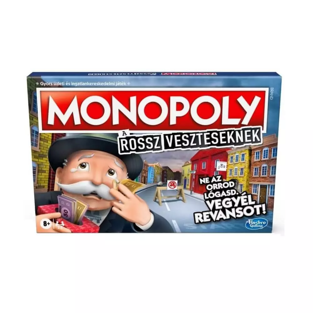 Hasbro Monopoly, a rossz veszteseknek társasjáték