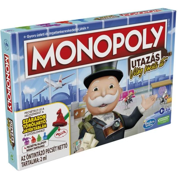 Monopoly Utazás - Világ körüli út társasjáték