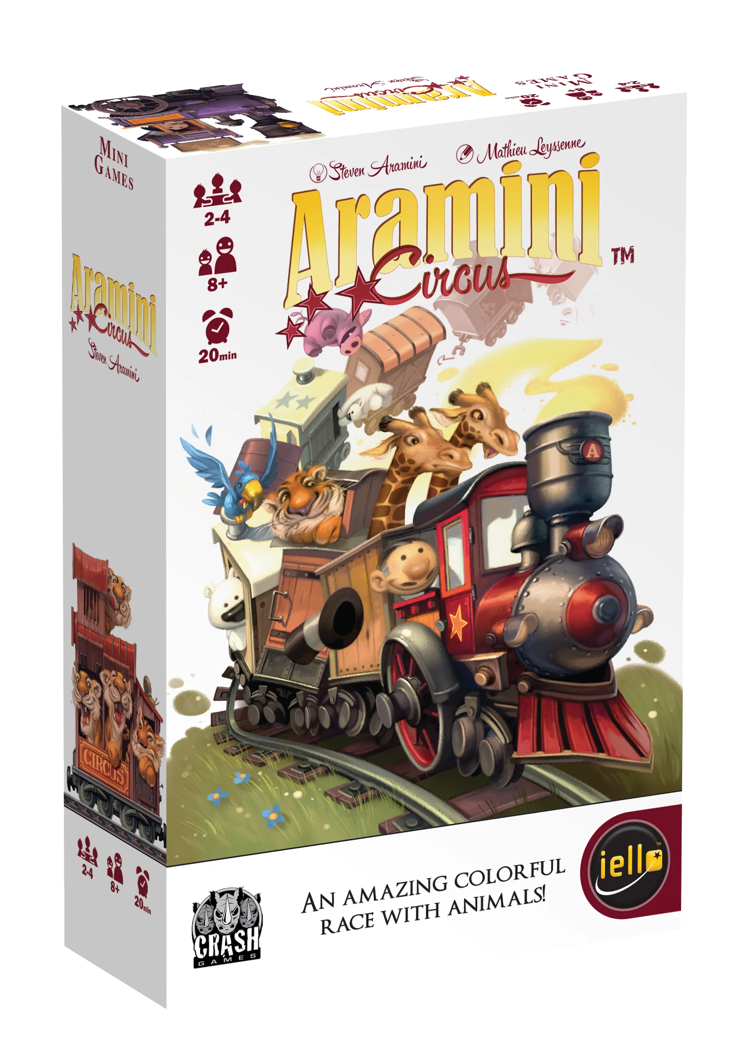 Iello ARAMINI CIRCUS  angol nyelvű társasjáték