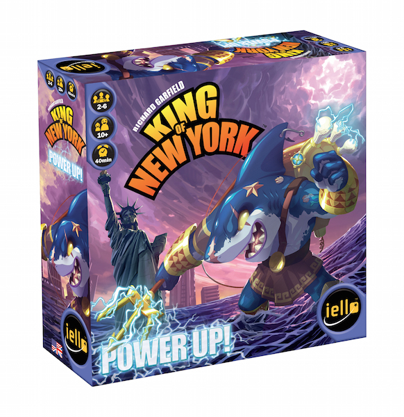 Iello King of New York: Power Up társasjáték, angol nyelvű