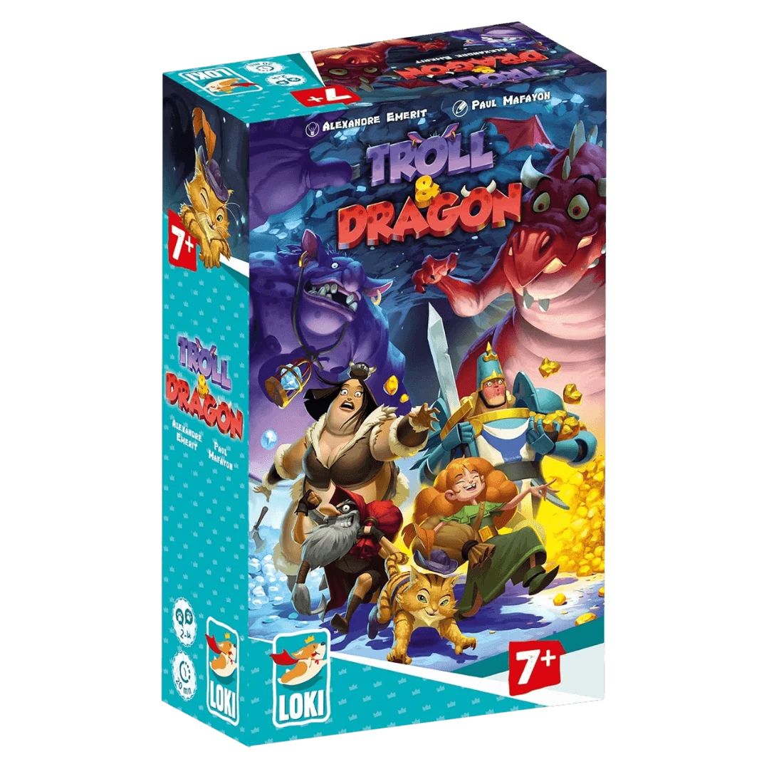 LOKI Troll & Dragon multinyelvű társasjáték