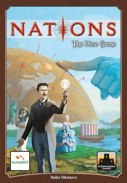Nations angol nyelvű kockajáték
