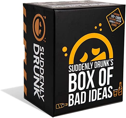 Suddenly Drunk: Box of Bad Ideas angol nyelvű kártyajáték