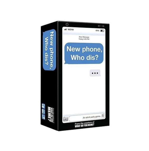 What Do You Meme? New Phone, Who Dis? angol nyelvű társasjáték