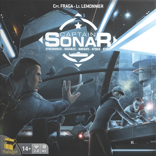 Captain Sonar társasjáték, magyar nyelvű