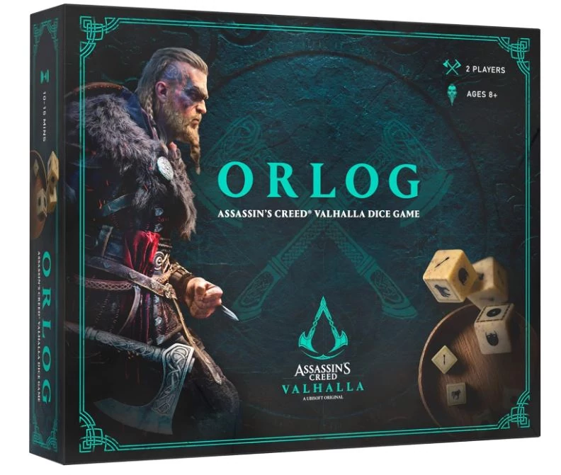 Assassin's Creed: Valhalla Orlog Dice Game társasjáték, angol nyelvű