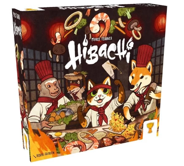 Hibachi társasjáték, angol nyelvű