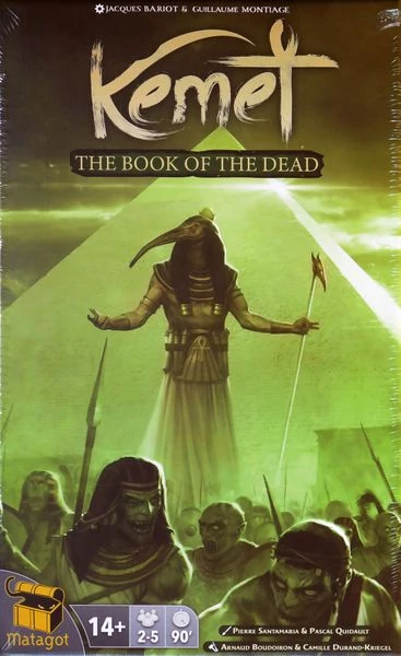 Kemet Blood & Sand Book of the Dead kiegészítő, angol nyelvű