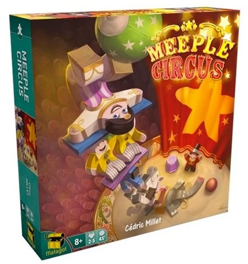 Meeple Circus társasjáték, angol nyelvű