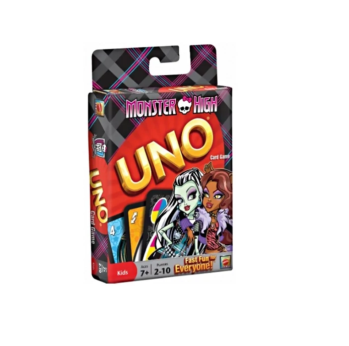 Mattel Monster High Uno kártya