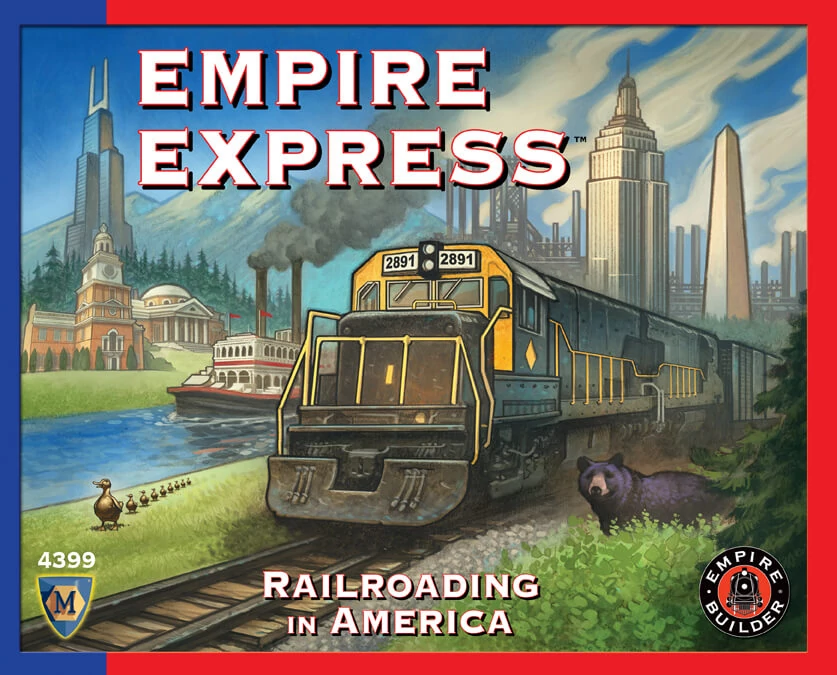 Empire Express társasjáték, angol nyelvű