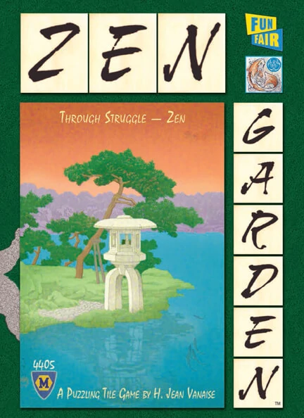 Zen Garden társasjáték, angol nyelvű