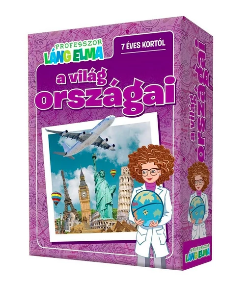 Professzor Láng Elma, A Világ országai társasjáték