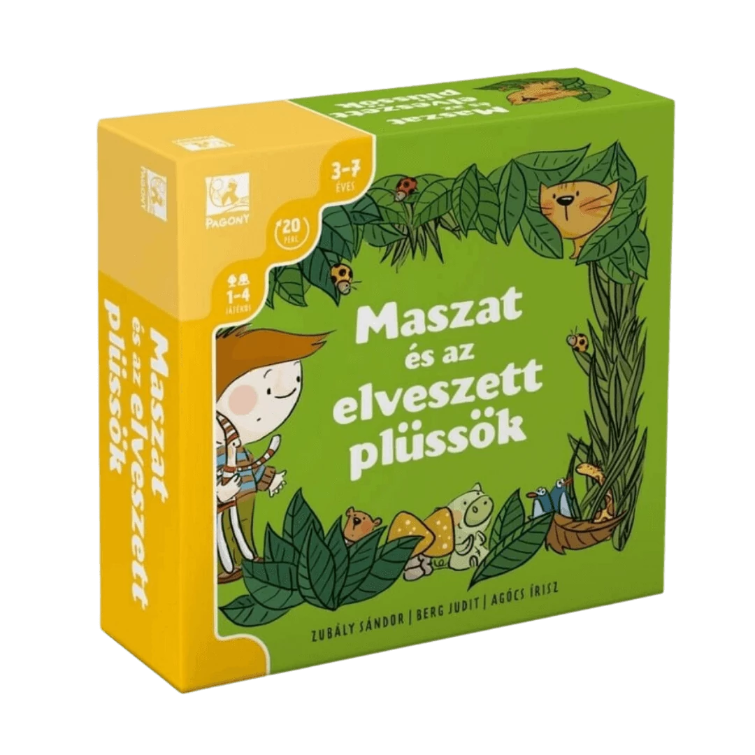 Maszat és az elveszett plüssök társasjáték